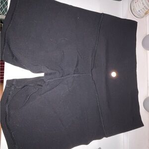 lululemon athletica Black Bike Shorts